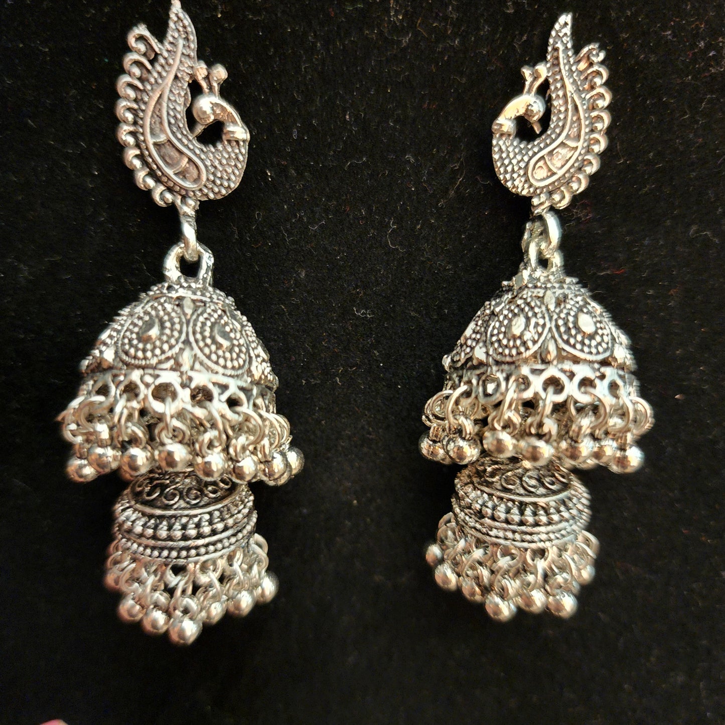 Gorgeous Oxidise Earrings Jhumka