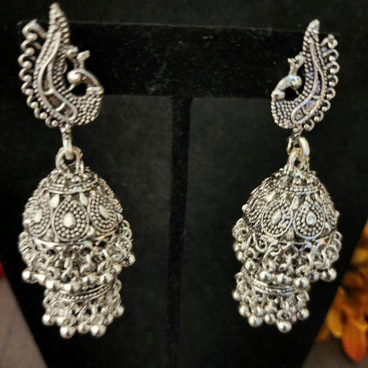 Gorgeous Oxidise Earrings Jhumka