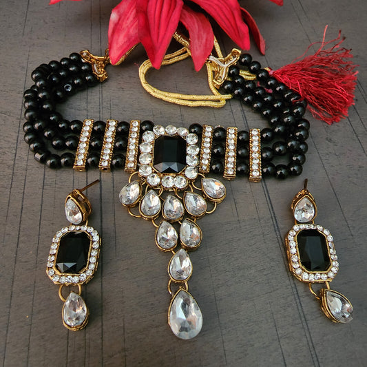 Bollywood Hand-made Necklace and Earrings