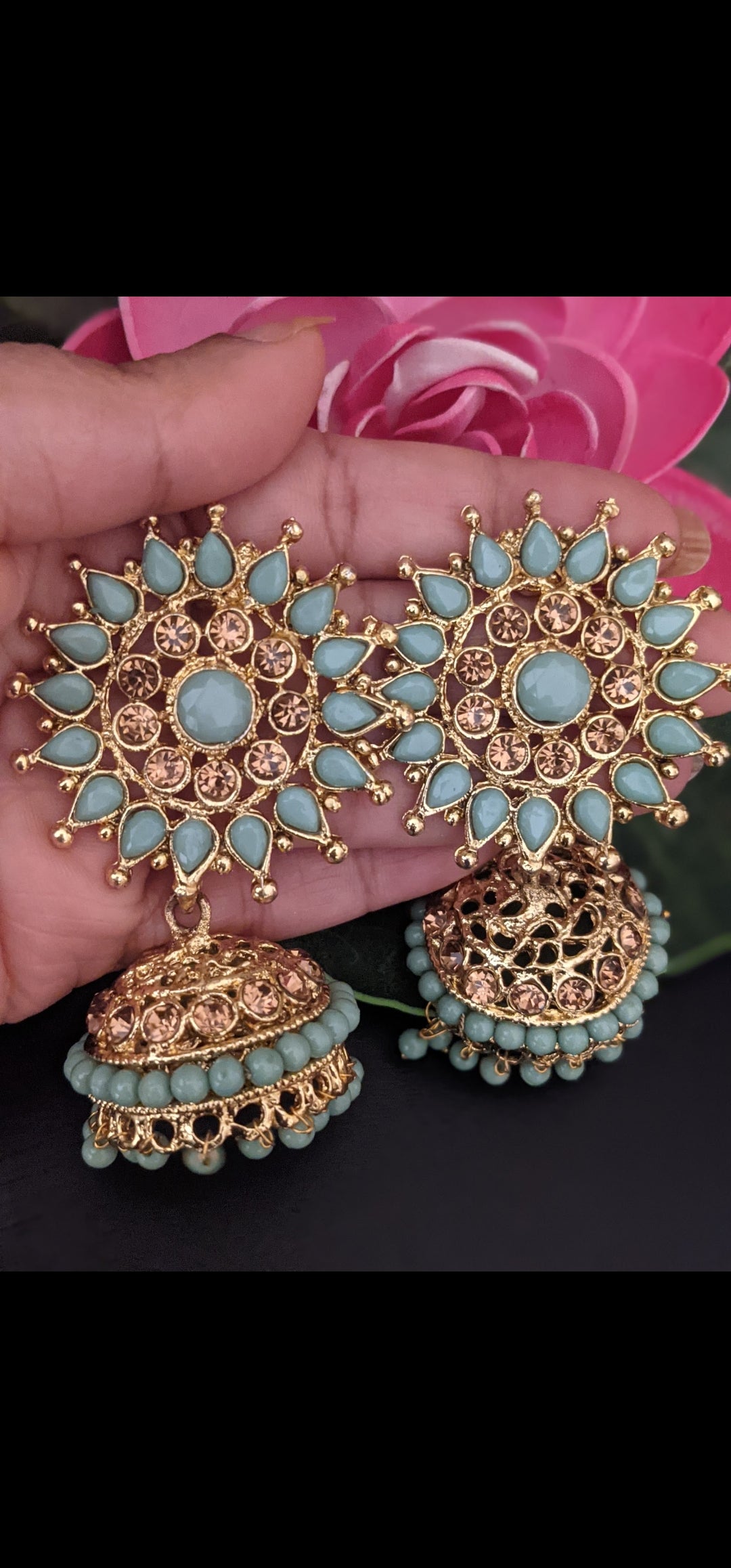 Gold Plated Earrings Jhumka